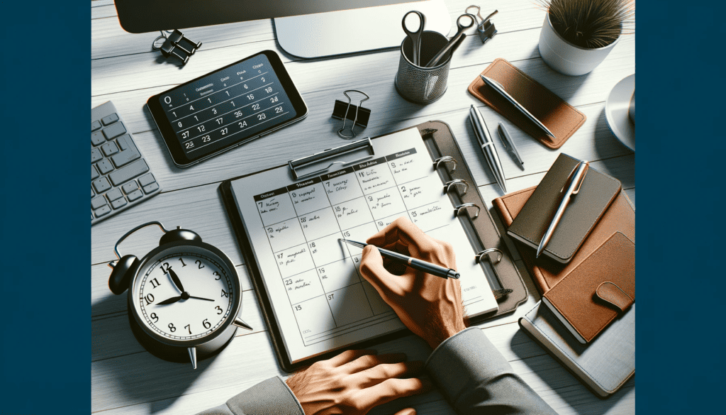Planifiez à l'avance vos activités