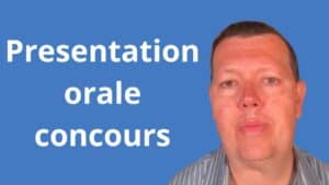 presentation orale concours